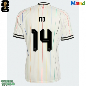 Japan Junya Ito #14 Replika Udebanetrøje VM 2026 Kortærmet